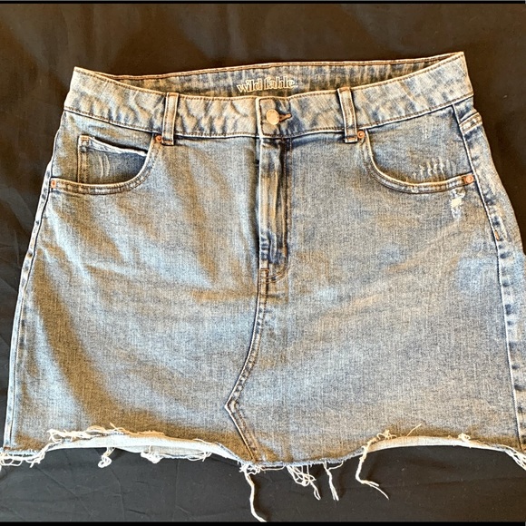 wild fable Dresses & Skirts - Wild Fable 5 pocket Denim Mini Skirt